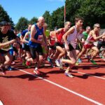 départ course de fond